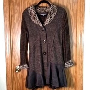 Metics, Wool, Mole Hair, Lagenlook, Goth, academia, Longline Fall.
